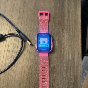 VTech Kids Smartwatch - Pink Glitter Strap
